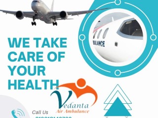 Transferring ill Patient by Vedanta-Air Ambulance service in Vijayawada