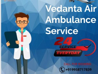 Vedanta Air Ambulance Service in Goa with Proper ICU Medical Setup