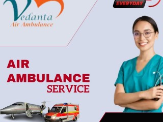 Vedanta Air Ambulance Service in Nagpur with Highly Trained Medical Crew