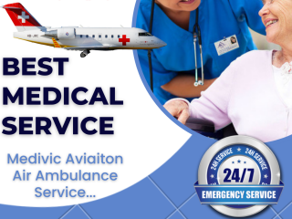 Air Ambulance Service in Vellore, Tamil Nadu by Medivic Aviation| Best Medical Staffs