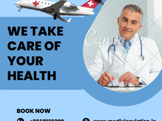 Air Ambulance Service in Bokaro, Jharkhand by Medivic Aviation| Largest Air Ambulance Service Provider