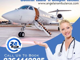 Angel Air Ambulance Service in Patna is Operating with Enhanced Medical Supplies