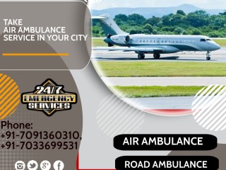 Get Air Ambulance Service in Indore by King with Certified Para-Medical Crew