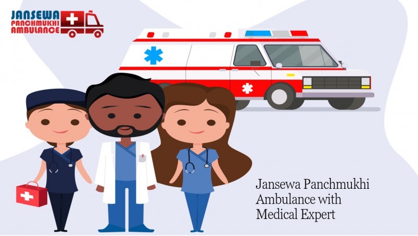 jansewa-panchmukhi-road-ambulance-in-varanasi-with-dependable-medical-features-big-0