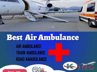 Book Air Ambulance in Bagdogra by King with a Highly Experienced and Qualified Medical Team