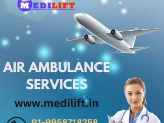Get Air Ambulance Services in Hyderabad by Medilift with High-tech Medical Equipments
