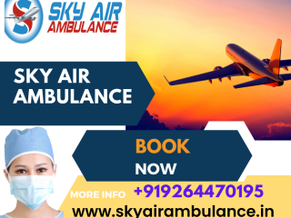 Get Sky Air Ambulance Service in Raipur  Best Medical Setup