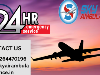 Immediate Medical Air Transportation Ambulance Service in Gorakhpur by Sky Air