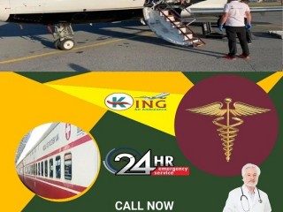 Utilize Air Ambulance Services in Varanasi by King with Latest Medical Support