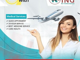 Gain Air Ambulance Services in Kolkata by King with Certified Medical Enhancement