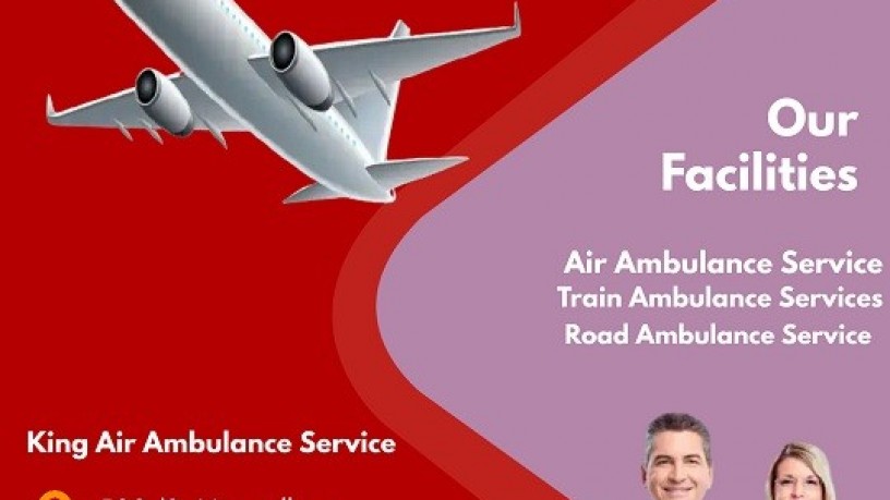 book-air-ambulance-in-ahmedabad-by-king-with-well-qualified-medical-panel-big-0