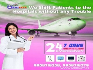Get Medical Transportation at Lower Price by Medilift Air Ambulance in Darbhanga