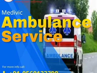 Emergency Ambulance Service in Samastipur, Bihar by Medivic