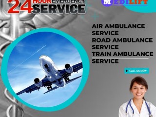 Take the Convenient Shifting Service by Medilift Air Ambulance Service in Bangalore