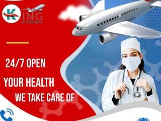 Get Air Ambulance Service in Mumbai by King with World Class Medical Support