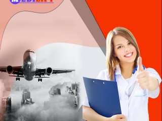 Pick Paramount Air Ambulance Service in Dibrugarh at Low-fare