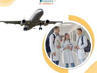 Use Vedanta Air Ambulance Service in Shilong with Best Medical Team