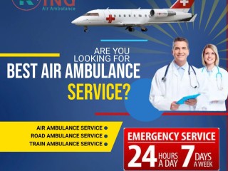 Get Air Ambulance Service in Coimbatore by King with Advanced ICU Assistance