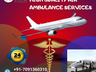Get Air Ambulance Service in Cooch Behar by King with a highly Qualified Healthcare Team