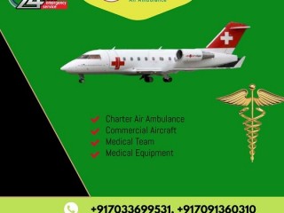 Pick Credible Air Ambulance Service in Ahmadabad at Minimum Price