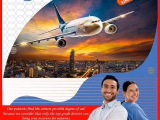 Book the Exclusive Charter Air and Train Ambulance Service in Silchar by Angel