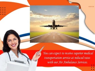 Book the Convenient Charter Air Ambulance Service in Guwahati by Angel