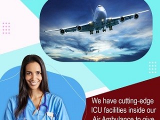 Hire Crisis Patient Shifting Air Ambulance Services in Varanasi with Capable Medical Staff by King