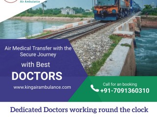 King Train Ambulance in Kolkata with Full ICU & CCU Set-up
