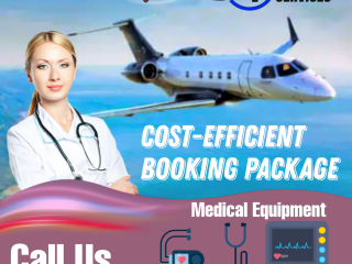 Hire Sky Air Ambulance From Patna to Delhi with Life Supports Gadgets