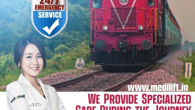 medilift-train-ambulance-service-in-delhi-with-all-the-necessary-medical-facilities-big-0