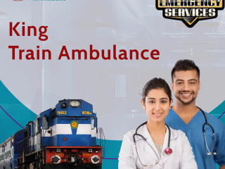 King Train Ambulance in Patna with Pre-Hospital Treatment