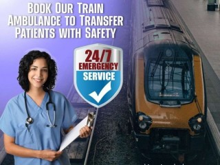 King Train Ambulance in Ranchi with the Best Medical Care Team