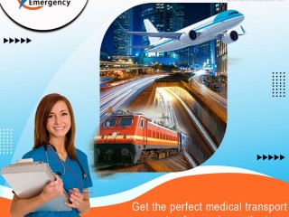 Falcon Emergency Train Ambulance in Bangalore - Low-cost booking