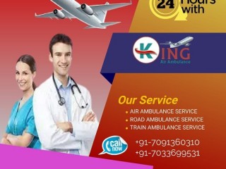 King Air Ambulance Patna-Quickly Reach and Safe for Transport Patient