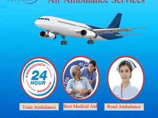 Use the Top Class Air Ambulance in Guwahati with All Medical Care by Angel