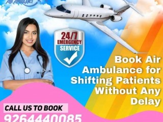 Use the Top Notch Medical Enhanced By Angel Air Ambulance in Delhi at Low Cost