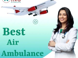 Select Air Ambulance Service in Varanasi by King with Bed to Bed Capability