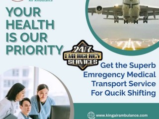 Use Air Ambulance Service in Aurangabad by King with Top-Notch Medical Care
