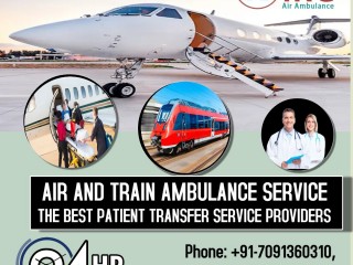 Avail Classy ICU Support Air Ambulance Service by King in Guwahati