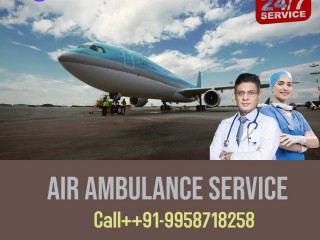 Pick Air Ambulance Services from Patna to Chennai by Medilift with a Highly Skilled Medical Team