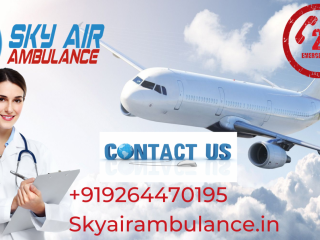 Sky Air Ambulance from Pune  with Up-to-Date Modern Tools