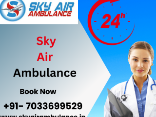 Sky Air Ambulance from Lucknow offers an Advanced-class Ventilator setup