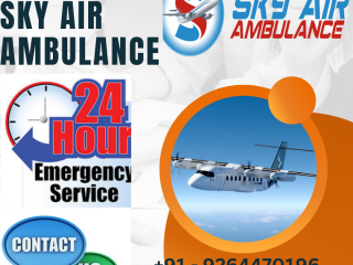 Rapid Patient Air Transportation Ambulance from Vellore by Sky Air