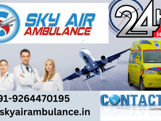 Sky Air Ambulance from Madurai with all the Necessary Medical Advancements