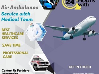 Utilize Superior and Fast Air Ambulance in Guwahati with ICU Setup