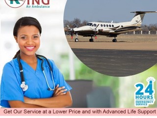 Hire the World's No. 1 Air Ambulance in Dibrugarh with ICU by King