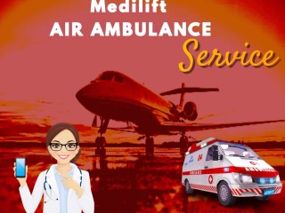 Select Air Ambulance Service from Kolkata to Chennai by Medilift with Affordable Cost