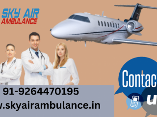 Get A Full Medical Support From Chandigarh by Sky Air