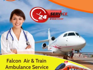 Falcon Train Ambulance in Kolkata is an efficient Medium of Medical Transportation