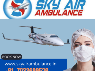 Well Equipped Patient Air transport from Agatti by Sky Air